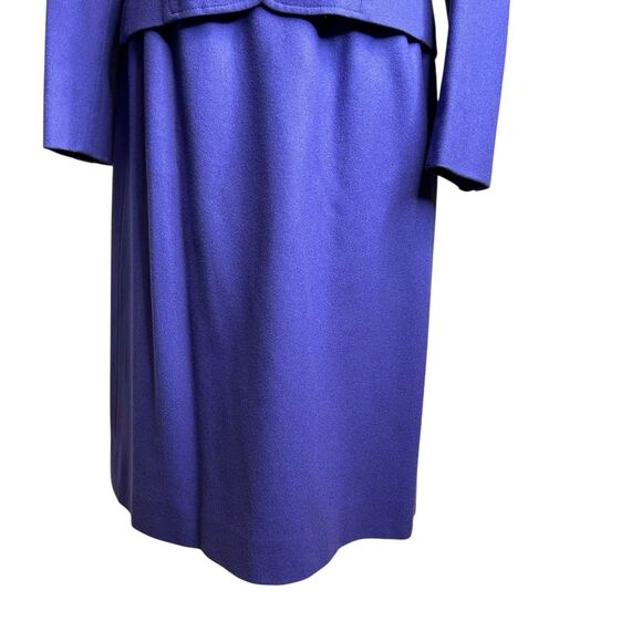 Pendleton 100% Virgin Wool Skirt Suit Set Womens Size 12 Petite USA Made Vintage - Picture 3 of 15